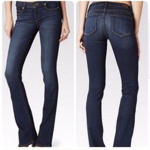 PAIGE | Manhattan Slim Bootcut Mid-Rise Jeans NWOT